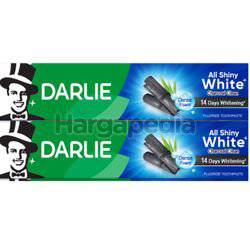 Darlie All Shiny White Charcoal Clean Toothpaste 2x140gm Darlie All Shiny White Charcoal Clean Toothpaste 2x140gm