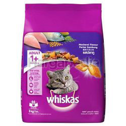 Whiskas Adult Dry Cat Food Mackerel 3kg Whiskas Adult Dry Cat Food Mackerel 3kg