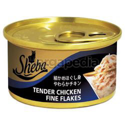 Sheba Cat Food Tender Chicken Fine Flakes 85gm Sheba Cat Food Tender Chicken Fine Flakes 85gm