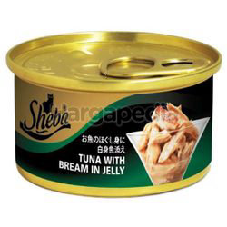 Sheba Cat Food Tuna with Bream in Jelly 85gm Sheba Cat Food Tuna with Bream in Jelly 85gm