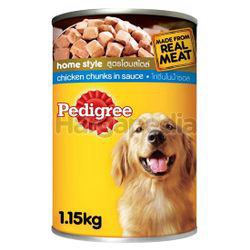 Pedigree Can Dog Food Chicken Chunks in Sauce 1.15kg Pedigree Can Dog Food Chicken Chunks in Sauce 1.15kg