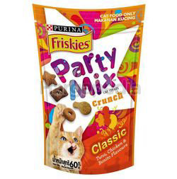 Friskies Party Mix Classic 60gm Friskies Party Mix Classic 60gm