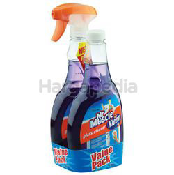 Mr Muscle Kiwi Kleen Glass Cleaner Lavender 2x500ml Mr Muscle Kiwi Kleen Glass Cleaner Lavender 2x500ml