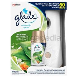 Glade 3in1 Automatic Spray Starter Morning Freshness 1set Glade 3in1 Automatic Spray Starter Morning Freshness 1set