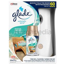 Glade 3in1 Automatic Spray Starter Ocean Escape 1set Glade 3in1 Automatic Spray Starter Ocean Escape 1set