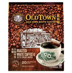 OldTown Nanyang Roasted White Coffee O with Sugar 20x30gm OldTown Nanyang Roasted White Coffee O with Sugar 20x30gm