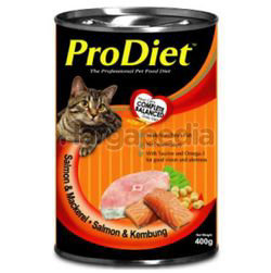 Pro Diet Can Cat Food Salmon & Mackerel 400gm Pro Diet Can Cat Food Salmon & Mackerel 400gm