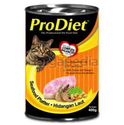 Pro Diet Can Cat Food Seafood Platter 400gm Pro Diet Can Cat Food Seafood Platter 400gm