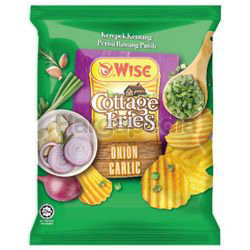 Wise Cottage Fries Potato Chips Onion Garlic 65gm Wise Cottage Fries Potato Chips Onion Garlic 65gm