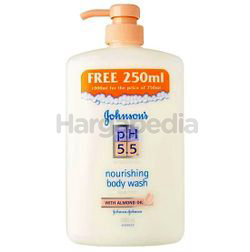 Johnson's pH5.5 Nourishing Body Wash Almond 1lit Johnson's pH5.5 Nourishing Body Wash Almond 1lit
