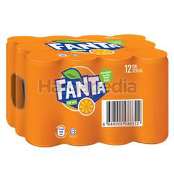 Fanta Can Orange 12x320ml Fanta Can Orange 12x320ml
