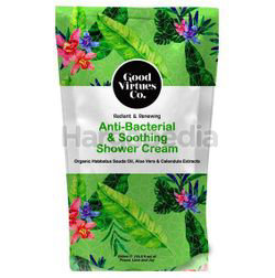 Good Virtues Co Anti Bacterial & Soothing Shower Cream Refill 550ml Good Virtues Co Anti Bacterial & Soothing Shower Cream Refill 550ml