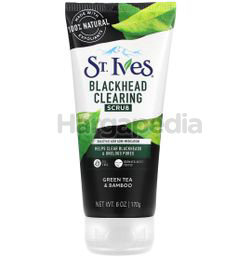 St Ives Blackhead Clearing Green Tea Scrub 170gm St Ives Blackhead Clearing Green Tea Scrub 170gm