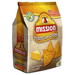 Mission Tortilla Chips Cheese 170gm Mission Tortilla Chips Cheese 170gm