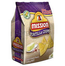 Mission Tortilla Chips Garlic & Butter 170gm Mission Tortilla Chips Garlic & Butter 170gm