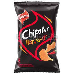 Twisties Chipster Hot & Spicy 160gm Twisties Chipster Hot & Spicy 160gm