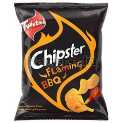 Twisties Chipster Flaming BBQ 60gm Twisties Chipster Flaming BBQ 60gm