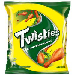 Twisties Snack Multipack Roast Chicken 8x15gm Twisties Snack Multipack Roast Chicken 8x15gm