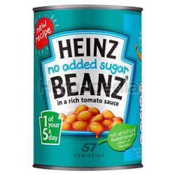 Heinz Beanz No Added Sugar Baked Beans 415gm Heinz Beanz No Added Sugar Baked Beans 415gm