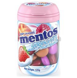 Mentos Bottle Yoghurt 120gm Mentos Bottle Yoghurt 120gm