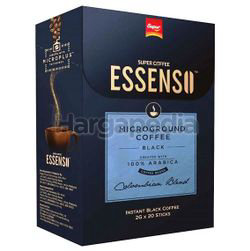 Super Essenso Microground Black Coffee Colombian Blend 20x2gm Super Essenso Microground Black Coffee Colombian Blend 20x2gm