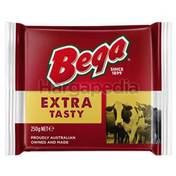 Bega Extra Tasty Cheddar Cheese 250gm Bega Extra Tasty Cheddar Cheese 250gm