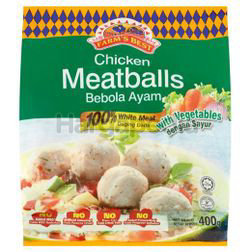 Farm's Best Chicken Meatballs with Vegetable 400gm Farm's Best Chicken Meatballs with Vegetable 400gm