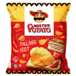 Mister Potato Chips Hot & Spicy 160gm Mister Potato Chips Hot & Spicy 160gm