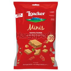 Loacker Minis Wafer Napolitaner 200gm Loacker Minis Wafer Napolitaner 200gm