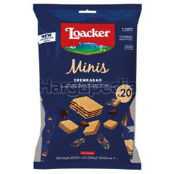 Loacker Minis Wafer Cremkakao 200gm Loacker Minis Wafer Cremkakao 200gm