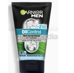 Garnier Men Turbo Light Oil Control Anti-Blackheads Brightening Icy Scrub 100ml Garnier Men Turbo Light Oil Control Anti-Blackheads Brightening Icy Scrub 100ml