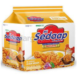 Mi Sedaap Mi Goreng Ayam Krispi 5x88gm Mi Sedaap Mi Goreng Ayam Krispi 5x88gm