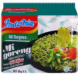 Indomie Mi Goreng Green Chilli 5x85gm Indomie Mi Goreng Green Chilli 5x85gm