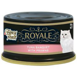Fancy Feast Royale Tuna Banquet with Prawns 85gm Fancy Feast Royale Tuna Banquet with Prawns 85gm