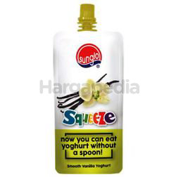 Sunglo Squeeze Smooth Vanilla Yogurt 120gm Sunglo Squeeze Smooth Vanilla Yogurt 120gm