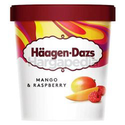 Haagen-Dazs Ice Cream Mango & Raspberry 473ml Haagen-Dazs Ice Cream Mango & Raspberry 473ml