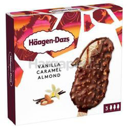 Haagen-Dazs Ice Cream Bar Vanilla Caramel Almond 3x80ml Haagen-Dazs Ice Cream Bar Vanilla Caramel Almond 3x80ml