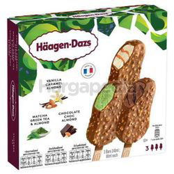 Haagen-Dazs Ice Cream Bar Assorted 3x80ml Haagen-Dazs Ice Cream Bar Assorted 3x80ml
