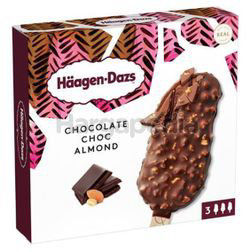 Haagen-Dazs Ice Cream Bar Choc Chocolate Almond 3x80ml Haagen-Dazs Ice Cream Bar Choc Chocolate Almond 3x80ml