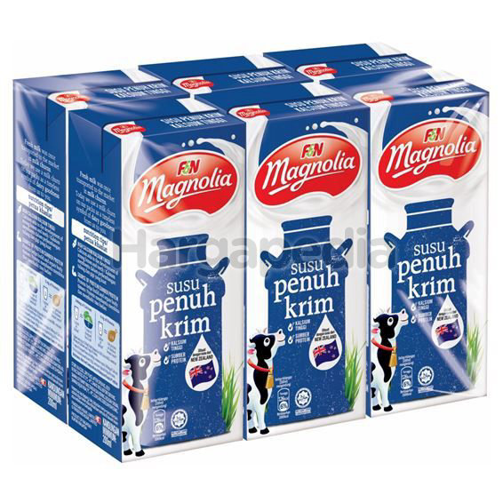 MAGNOLIA UHT Full Cream Milk 6x200ml