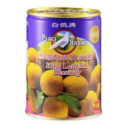 Peace Brand King Longan in Syrup 565gm Peace Brand King Longan in Syrup 565gm