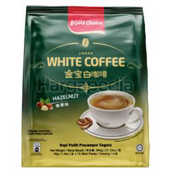 Gold Choice Jin Bao White Coffee Hazelnut 15x40gm Gold Choice Jin Bao White Coffee Hazelnut 15x40gm