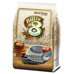 Gold Choice Nutra 8 Black Sesame Cereal with Omega 3 & 6 15x35gm Gold Choice Nutra 8 Black Sesame Cereal with Omega 3 & 6 15x35gm