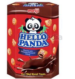 Meiji Hello Panda Coated Biscuit Chocolate 260gm Meiji Hello Panda Coated Biscuit Chocolate 260gm