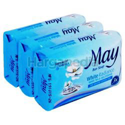 May Bar Soap White Radiance 3x85gm May Bar Soap White Radiance 3x85gm