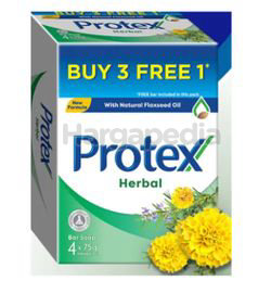 Protex Bar Soap Herbal (3+1)x75gm Protex Bar Soap Herbal (3+1)x75gm