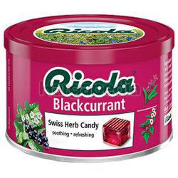 Ricola Swiss Herb Candy Blackcurrant 100gm Ricola Swiss Herb Candy Blackcurrant 100gm