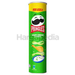 Pringles Potato Crisps Sour Cream & Onion 147gm Pringles Potato Crisps Sour Cream & Onion 147gm