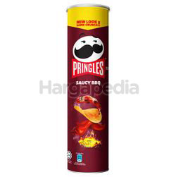 Pringles Potato Crisps Saucy BBQ 147gm Pringles Potato Crisps Saucy BBQ 147gm