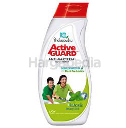 Shokubutsu Active Guard Anti-Bacterial Shower Foam Refresh 220ml Shokubutsu Active Guard Anti-Bacterial Shower Foam Refresh 220ml